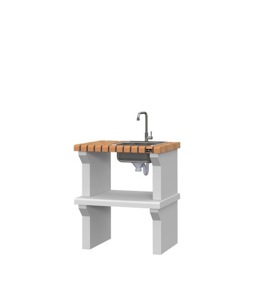 Sintra - Bancada con fregadero y grifo